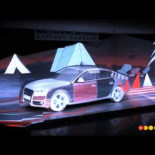 Impresionante efecto mapping 3D realizado con proyectores