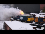 Encendido en frío de locomotora diesel británica