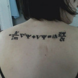 Tatuajes científicos: muy friki y muy sexy