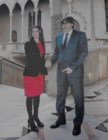 El presidente Puigdemont afirma que Arrimadas se la pone recia