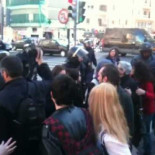 Policías pegan y zarandean a unas ancianas durante las protestas en Valencia