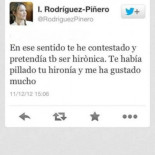 Una diputada del Congreso escribe dos veces "ironía" con "h" (hironía)