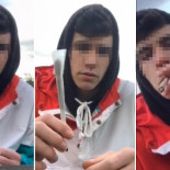 El futbolista que pateó a David por un cigarro, al descubierto: sí fuma, la imagen que lo prueba