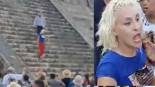 Lady Chichén Itzá: turista subió a pirámide de Kukulkán y al bajar recibió insultos y empujones