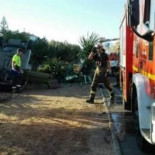 Lanzan tomates y lechugas a unos bomberos sevillanos por su tardanza en un incendio