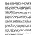 María Dolores de Cospedal deja la ejecutiva del PP: el comunicado