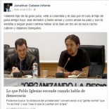 El concejal de Paredes de Nava dice que se malintepretaron sus palabras sobre Pablo Iglesias