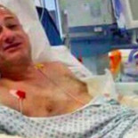 Contraataca a los terroristas a puñetazos y al grito: “¡Jodeos, soy del Millwall!”