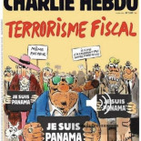 Charlie Hebdo dedica su nueva portada a los 'papeles de Panamá' bajo el título "terrorismo fiscal"