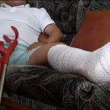 Un conductor de Cabify resulta herido por el ataque de un taxista y su perro