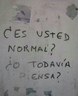 ¿Es usted normal?