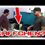 Maquina de café y Rave