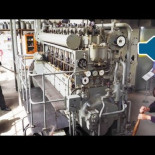 Arrancando el motor diesel de un Uboat