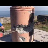 Desconocidos derriban en Ondarroa un monumento franquista