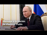 Mensaje a la nación de Vladímir Putin sobre el reconocimiento de las repúblicas populares de Donetsk y Lugansk