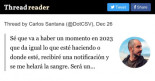 Sé que va a haber un momento en 2023 que da igual lo que esté haciendo o donde esté, recibiré una notificación y se me helará la sangre. Será un momento de pararlo todo y empezar a currar en esto