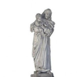 El alcalde de Las Rozas inaugura una escultura de Teresa de Calcuta que se vende por internet entre budas y gnomos de jardín