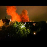 Video de la explosión de forma controlada de una bomba de la II Guerra Mundial en Múnich