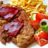 Receta de cachopo asturiano, el empanado de ternera relleno