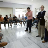 Cayo Lara:  "¡Si no cumplo con vosotros, me podéis partir la cara!"