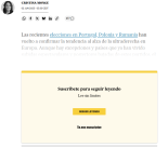 ¿Muro de pago? Sí, pero NO