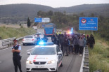 Tsunami Democràtic corta la AP-7 en La Jonquera y llama a bloquear la frontera