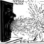 Tertulia política [viñeta]