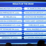Enfrentamientos de octavos de final de la Champions League