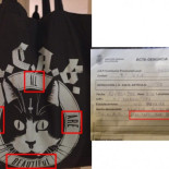 La policía le denuncia por llevar un bolso en el que se leía "All Cats Are Beautiful" (A.C.A.B.)