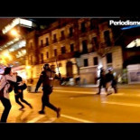 La manifestación en apoyo a Gamonal desde Madrid - Antidisturbios: cállate tú que eres más puta que Caín (2:35m)