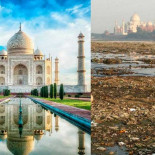 Lugares famosos mostrados junto a su verdadero entorno