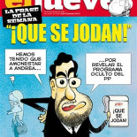 «¡Que se jodan!». Portada de El Jueves