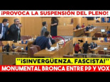 Bronca tremenda en la Asamblea de Ceuta entre PP y VOX que provoca la suspensión del pleno