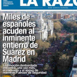 Portada de La Razón de mañana