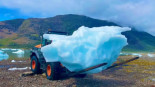 Polémica por el traslado de un iceberg desde Groenlandia hasta Málaga