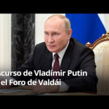 Discurso de Vladímir Putin en el Foro de Valdái