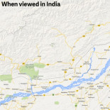 Mira como cambian las fronteras en Google Maps dependiendo desde dónde accedes (ENG)