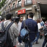 Sánchez ganaría las primarias con más del 70% escrutado