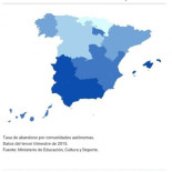 Mapa: Estas son las comunidades autónomas con mayor abandono escolar prematuro