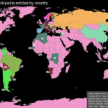 Idiomas dominantes en la Wikipedia por país [ENG]