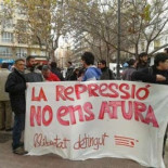 Detenido en Valencia un miembro de la CUP por una acción el 14-N en una oficina bancaria [CAT]