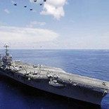 Portaaviones de EE.UU cruza Estrecho de Ormuz y se interna en Golfo Pérsico