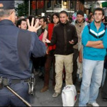 La policía tiene órdenes de desalojar si se inicia un nueva acampada