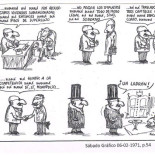 Viñeta Humoristica sobre Actualidad publicada en 1971.... y que sigue vigente casi 44 años después