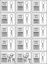 XKCD: Marzo de 2020