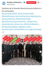 El lobby sionista ACOM amenaza de muerte a los españoles que se oponen al sionismo