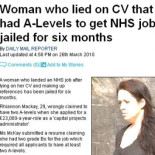 Seis meses de cárcel por mentir en el Curriculum Vitae