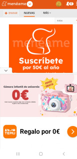 Esto es lo que ven muchos visitantes de Menéame al entrar, en muchos momentos