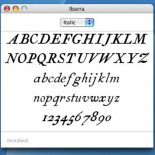 Fuente Ibarra Real (la del Quijote de 1780) para Mac, Linux y Windows