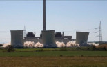 Demolición de las torres de refrigeración de la central térmica de carbón de Andorra (Teruel)